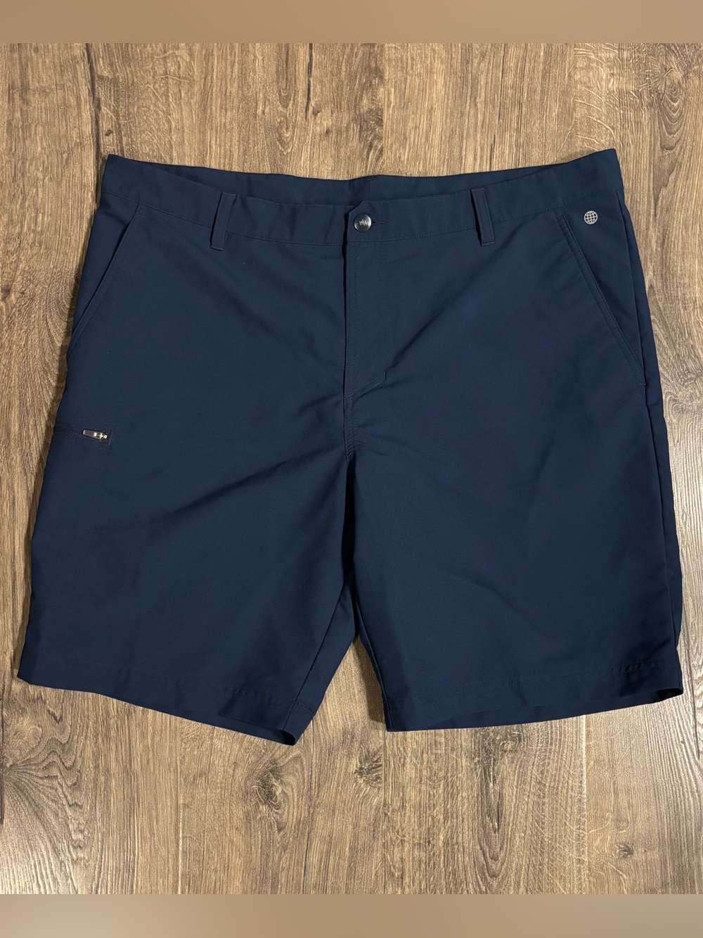 adidas Men's Ultimate365 5-Pocket Navy Blue Golf Shorts size 38